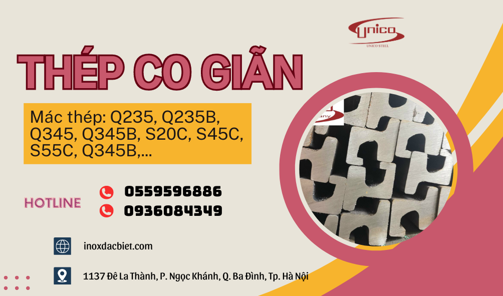 thép co giãn unico